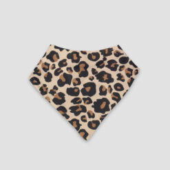 Baby Bandana Bibs – 100% Cotton Tan Leopard - LG2441TL - The Laughing Giraffe®