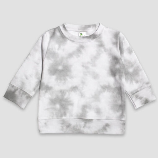 Baby Pullover T-Shirt White/Smoke - LG3509SK - The Laughing Giraffe®