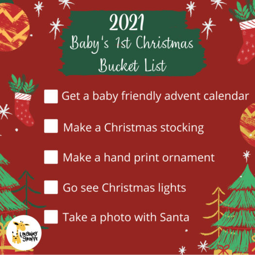 Baby's First Christmas Bucket List