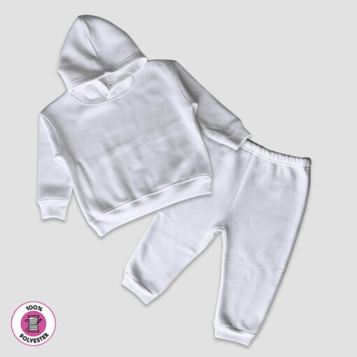 Bulk Toddler Fleece Jogger Pants and Hoodie Sets - 100% Polyester